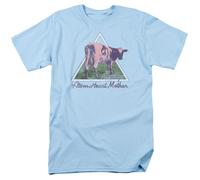 Maglietta Per Adulti Licenziata Pink Floyd Atom Mother Heart Pyramid