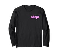 Maglietta per amanti degli animali domestici con scritta "Adopt Don't Shop" Maglia a Manica