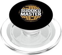 Maglietta per appassionati di Sudoku Master Puzzle Solving PopSockets PopGrip per MagSafe