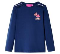 Maglietta per Bambini a Maniche Lunghe Blu Marino 104