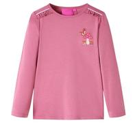 Maglietta per Bambini a Maniche Lunghe Lampone 104