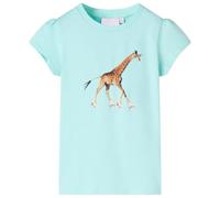 vidaXL Maglietta per Bambini Acqua Chiaro 92