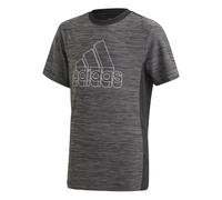 Maglietta per bambini adidas Aeroready Heather Noir 8/9 ans