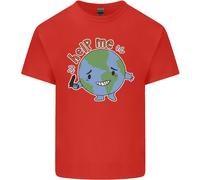 Maglietta Per Bambini Aiutami A Combattere Il Cambiamento Climatico