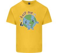 Maglietta Per Bambini Aiutami A Combattere Il Cambiamento Climatico