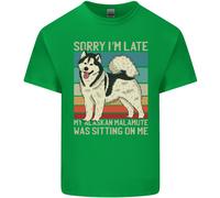 Maglietta Per Bambini Alaskan Dog Scusa Se Sono In Ritardo Ragazzi Ragazze