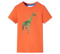 Maglietta per Bambini Arancione Brillante 104