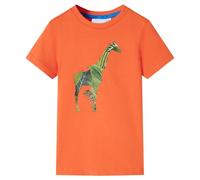 Maglietta per Bambini Arancione Brillante 128