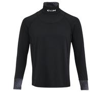 Maglietta per bambini CCM Neck Guard LS Black XL