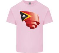 Maglietta Per Bambini Con Bandiera Del Timor Est Curva Calcio