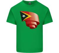 Maglietta Per Bambini Con Bandiera Del Timor Est Curva Calcio
