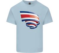 Maglietta Per Bambini Con Bandiera Della Costa Rica Curva RICAN Day