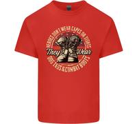 Maglietta Per Bambini Con Dog Tags Esercito Veterano Militare Marines Soldato