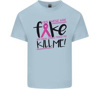 Maglietta Per Bambini Con Finte Tette Per La Consapevolezza Del Cancro Al Seno