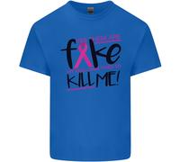 Maglietta Per Bambini Con Finte Tette Per La Consapevolezza Del Cancro Al Seno