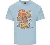 Maglietta Per Bambini Con Lumaca Che Suona La Chitarra Rock