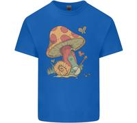 Maglietta Per Bambini Con Lumaca Che Suona La Chitarra Rock