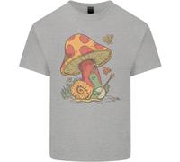 Maglietta Per Bambini Con Lumaca Che Suona La Chitarra Rock