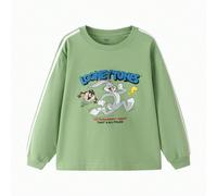 Maglietta per bambini con motivo a cartone animato di Bugs Bunny - Morbida in misto cotone, collo classico rotondo - Adatta per uso casual 7Y,8Y,10Y,5Y,14Y,12Y,13Y,16Y,15YFumetto,Grafico,LettereMiscel
