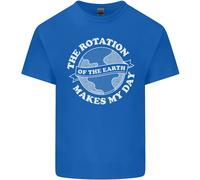 Maglietta Per Bambini Con Pianeti E Rotazione Della Terra