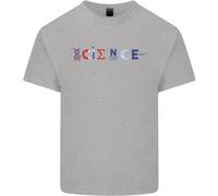 Maglietta Per Bambini Con Simboli Di Scienza Fisica Chimica Biologia