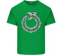 Maglietta Per Bambini Con Simbolo Del Drago Fantasy Cinese Giapponese