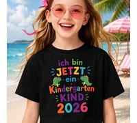 Maglietta per bambini della scuola materna 2026 "Vado alla scuola materna", asilo nido per bambini e bambine, maglietta per ragazze pre-adolescenti, maglietta estiva per vacanze al mare - traspirante 