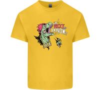 Maglietta Per Bambini Dinosaurs T-Rex Im Rexy E Io Lo So Sexy Ragazzi Ragazze