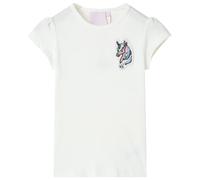 vidaXL Maglietta per Bambini Ecru 116