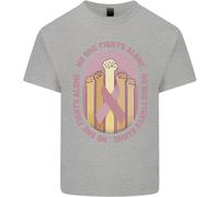 Maglietta Per Bambini Fights Alone Per La Consapevolezza Del Cancro Al Seno