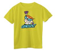 Maglietta Per Bambini Licenziata Di Dexter's Laboratory - Dexter Il Genio