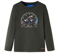 Maglietta per Bambini Maniche Lunghe Cachi 128