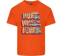 Maglietta Per Bambini Motorhome Live What You Love RV Caravan
