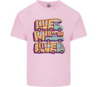 Maglietta Per Bambini Motorhome Live What You Love RV Caravan