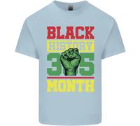 Maglietta Per Bambini Nera Del Mese Della Storia Afroamericana Lives Matter