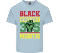 Maglietta Per Bambini Nera Del Mese Della Storia Afroamericana Lives Matter