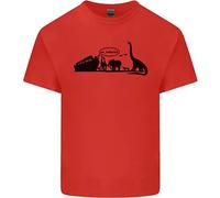 Maglietta Per Bambini Noah'S Ark Dinosauri T-Rex Ateo Ateismo Ragazzi Ragazze