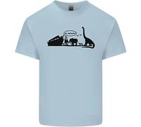 Maglietta Per Bambini Noah'S Ark Dinosauri T-Rex Ateo Ateismo Ragazzi Ragazze