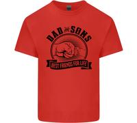 Maglietta Per Bambini Papà E Figli Migliori Amici Festa Del Papà