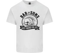 Maglietta Per Bambini Papà E Figli Migliori Amici Festa Del Papà