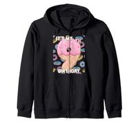 Maglietta per Bambini Sweet Donut It's My 9th Birthday, Idea Regalo per 9 Anni Felpa con Cappuccio