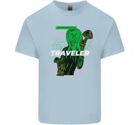 Maglietta Per Bambini Van Gogh Alien Scream Con Funghi Magici