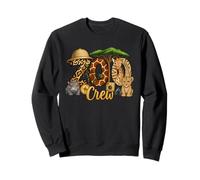 Maglietta per famiglia Crew Zoo Safari Animal Trip Zoo Adventure Felpa