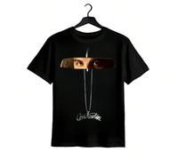 Maglietta per fan del concerto di Alejandro 2025, maglietta unisex con girocollo in cotone Rauw Cosa Nuestra, 2 lati, maglietta in cotone per ragazzi, vestiti per la scuola per ragazze adolescenti, ma