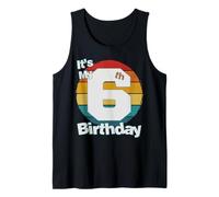 Maglietta per il 6° compleanno. It's My 6th Birthday 6 Year Old Birthday Canotta