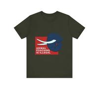 Maglietta per la consapevolezza dei diritti degli animali, maglietta ecologica, maglietta alla moda etica, regalo per gli amanti degli animali, abbigliamento per la sensibilizzazione alla