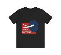 Maglietta per la consapevolezza dei diritti degli animali, maglietta ecologica, maglietta alla moda etica, regalo per gli amanti degli animali, abbigliamento per la sensibilizzazione alla