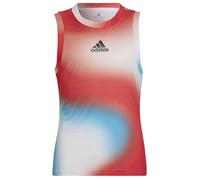 Maglietta per ragazze Adidas Girls Q1 Tank PB - white/vivid red/sky rush - Bianco (170 cm)