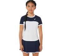 Maglietta per ragazze Asics Tennis Short Sleeve Top - Bianco (XS)