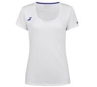 Maglietta per ragazze Babolat Play Cap Sleeve Top Girl - white/white - Bianco (128 cm)